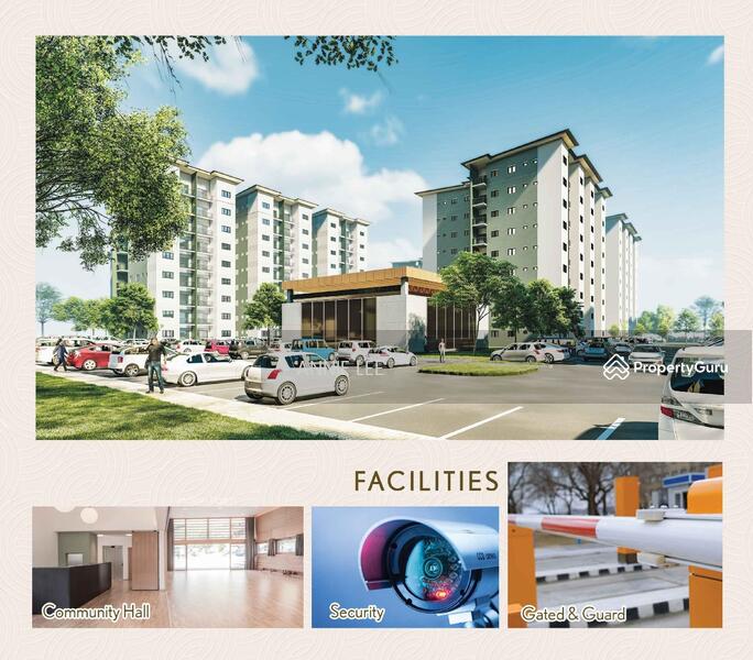 Big 966sf 3bed apartment, Affordable Sri Pertiwi Batu Kawa, Batu Kawa